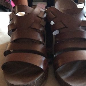Blowfish strapped platform sandals